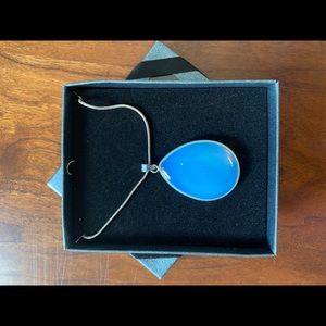 Blue Stone Necklace